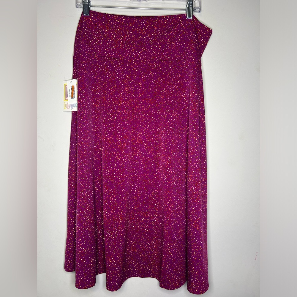Lularoe A-line Azure Skirt fold-over waist. Size XL. SKUA23 - Picture 2 of 5